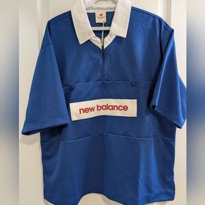 New Balance Blue Polo Shirt
